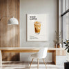 Affiche Affiche Iced Latte Hebumo