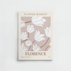 Florence - Affiche Marché aux fleurs