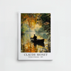 Pêcheur d'Automne - Affiche Claude Monet