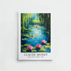 Fleurs sous les Saules - Affiche Claude Monet