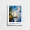 Sérénité au Large - Affiche Claude Monet