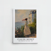 Sous l'Ombrelle, Côte d'Azur - Affiche Claude Monet