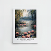 Reflets Paisibles - Affiche Claude Monet