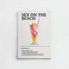 Sex on the Beach - Affiche Cocktail