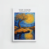 Noctural Reflection - Affiche Van Gogh