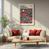 Red Bubbles - Yayoi Kusama Poster