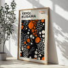 Orange Dots - Affiche Yayoi Kusama