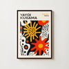 Abstraction Florale - Affiche Yayoi Kusama