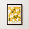 Barcelona - Flower Market Poster