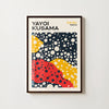 Beige Dots - Affiche Yayoi Kusama