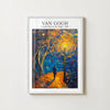 Lonely Glow in the Night - Van Gogh Poster