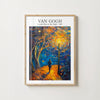 Lonely Glow in the Night - Van Gogh Poster