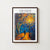 Lonely Glow in the Night - Van Gogh Poster