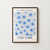 New York - Flower Market Poster