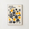 Points Orange & Noir - Affiche Yayoi Kusama Hebumo