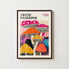 Rainbow Mushrooms - Yayoi Kusama Poster