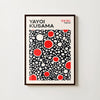 Red Bubbles - Affiche Yayoi Kusama