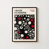 Red points - Affiche Yayoi Kusama Hebumo