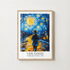 Solitude under the Stars - Van Gogh Poster